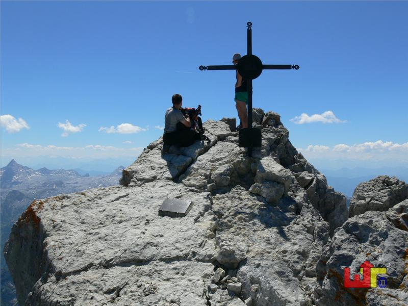 Gipfelkreuz Mittelspitze (2713m)